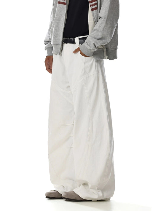 RT No. 32739 WHITE WORKWEAR SCIMITAR JEANS