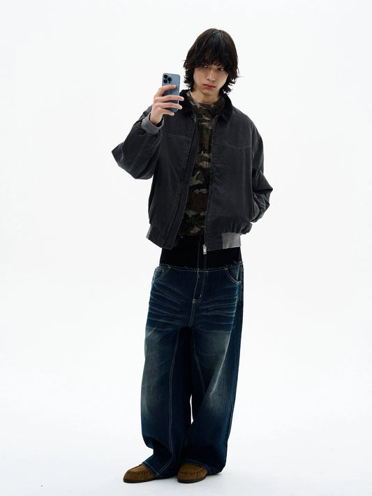 RT No. 32508 DARK GRAY WORKWEAR ZIP JK