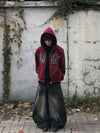 RT No. 32611 WASHED BAGGY STRAIGHT JEANS