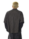 RT No. 32728 TWO PIECE PLAID SHIRT LONGSLEEVE