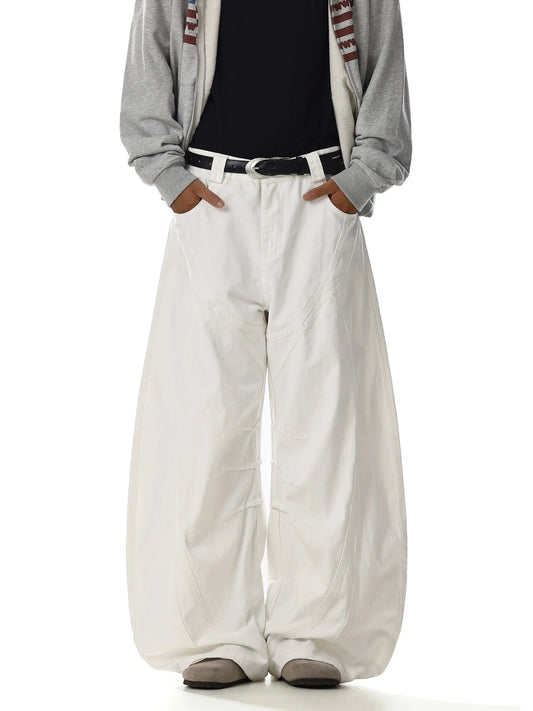 RT No. 32739 WHITE WORKWEAR SCIMITAR JEANS
