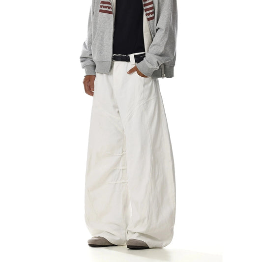 RT No. 32739 WHITE WORKWEAR SCIMITAR JEANS