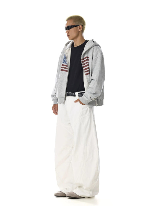 RT No. 32739 WHITE WORKWEAR SCIMITAR JEANS