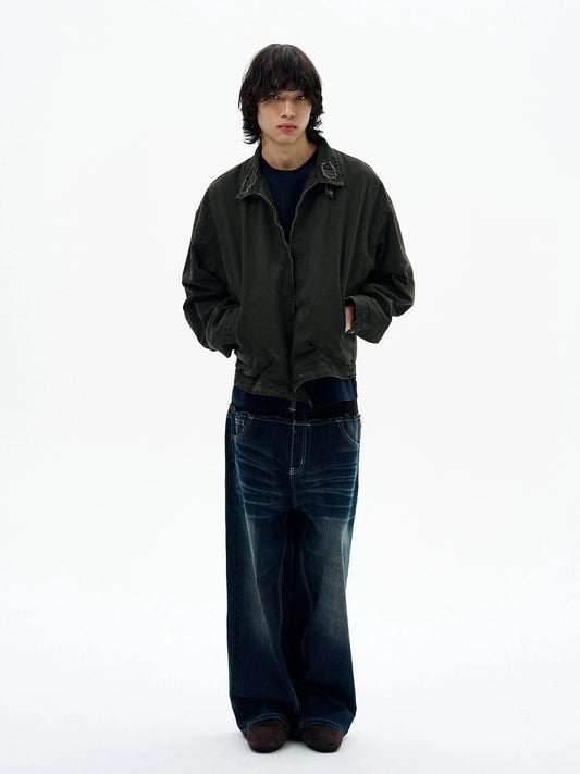 RT No. 32095 ARMY GREEN COLLAR HANTO JK