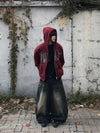 RT No. 32611 WASHED BAGGY STRAIGHT JEANS