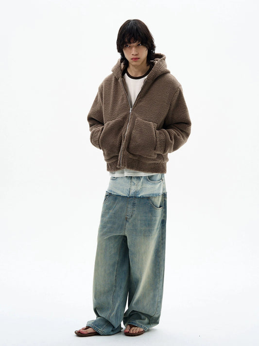 RT No. 32506 WOOLEN ZIP HOODIE JK