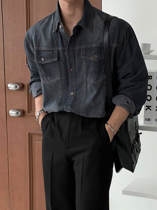 RT No. 12523 DENIM SHIRT JK