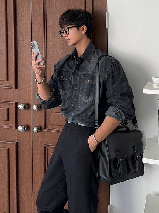 RT No. 12523 DENIM SHIRT JK