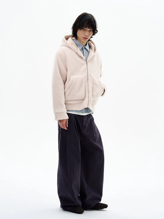 RT No. 32506 WOOLEN ZIP HOODIE JK