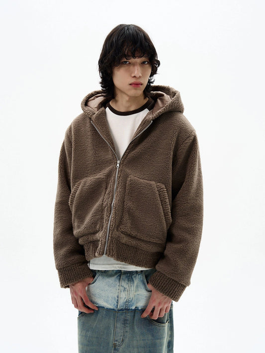 RT No. 32506 WOOLEN ZIP HOODIE JK