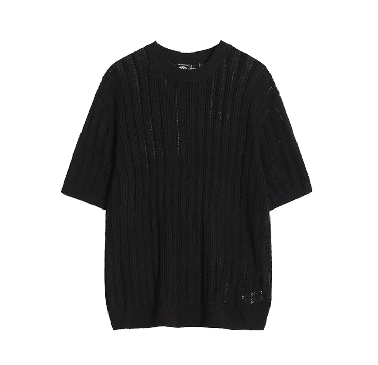 RT No. 11514 KNIT HOLLOW SHORT SLEEVE