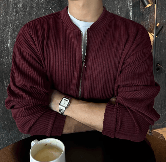 RT No. 12485 ZIP CARDIGAN
