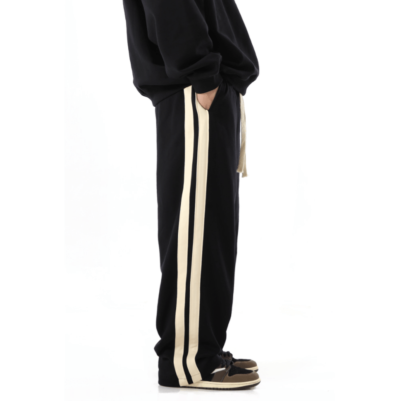 RT No. 9725 BLACK STRIPED PANTS