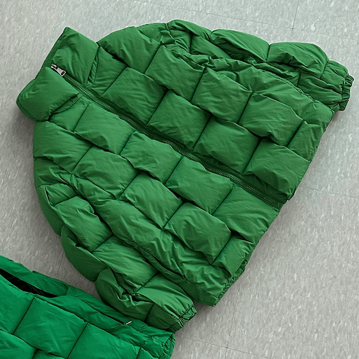 RT No. 10401 WOVEN PUFFER JK