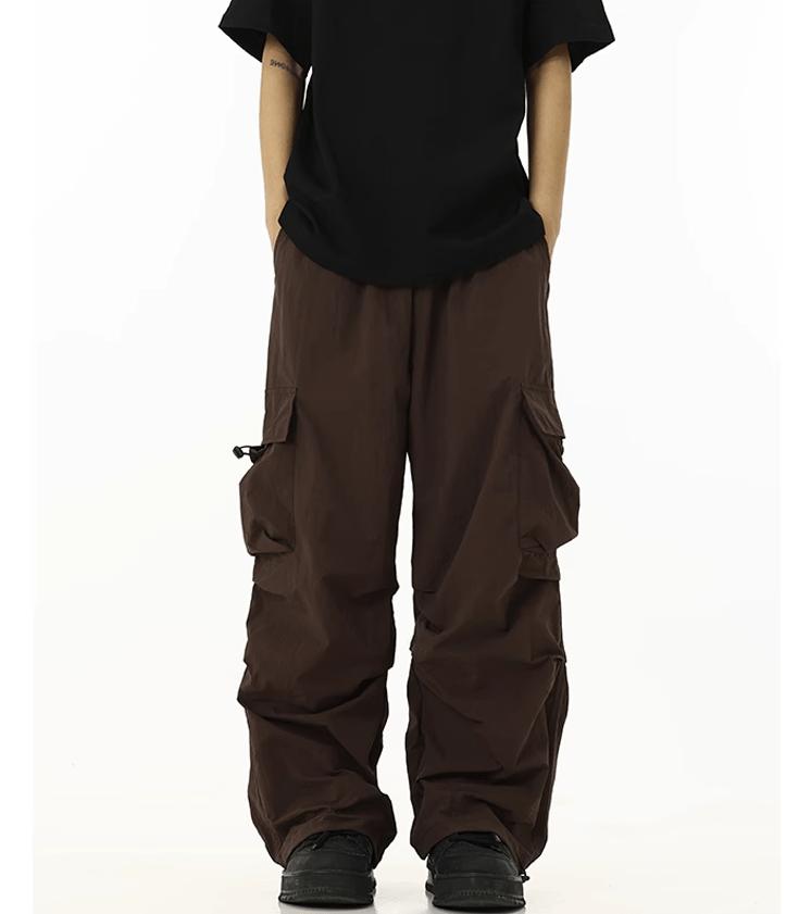 RT No. 10257 WIDE STRAIGHT CARGO PANTS