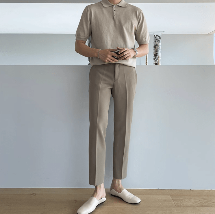 RT No. 10004 KNIT POLO SHORT SLEEVE SHIRT