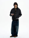RT No. 32830 WASHED DOUBLE WAISTED DENIM JEANS