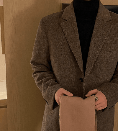 RT No. 10397 BROWN WOOLEN BLAZER