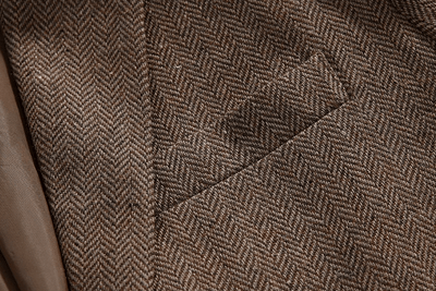 RT No. 10397 BROWN WOOLEN BLAZER