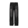 RT No. 12320 WASHED BLACK DENIM JEANS