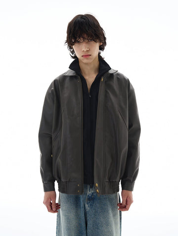 RT No. 25060 RODEO LEATHER ZIP JK