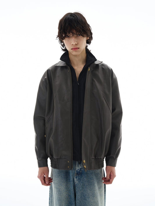 RT No. 25060 RODEO LEATHER ZIP JK