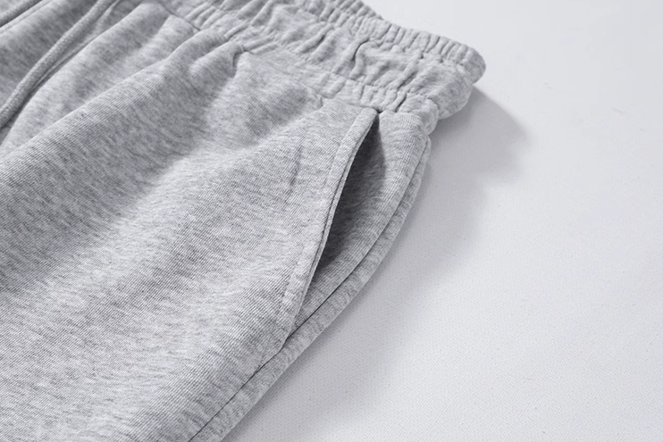 RT No. 11517 GRAY WIDE STRAIGHT SWEATPANTS