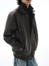 RT No. 25060 RODEO LEATHER ZIP JK