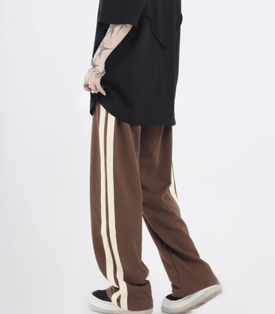 RT No. 9526 STRIPED CASUAL SPORT PANTS