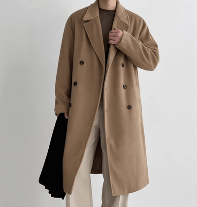 RT No. 11975 WOOLEN TRENCH COAT