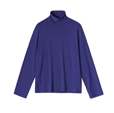 RT No. 10611 SLIM MOCK NECK LONGSLEEVE