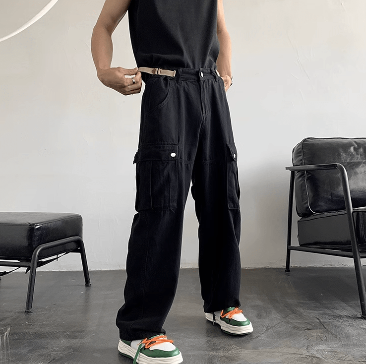 RT No. 9513 CARGO STRAIGHT PANTS