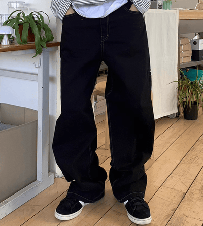 RT No. 11823 WORKWEAR RELAX STRAIGHT JEANS