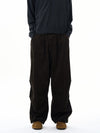 RT No. 31015 CORDUROY BAGGY STRAIGHT PANTS