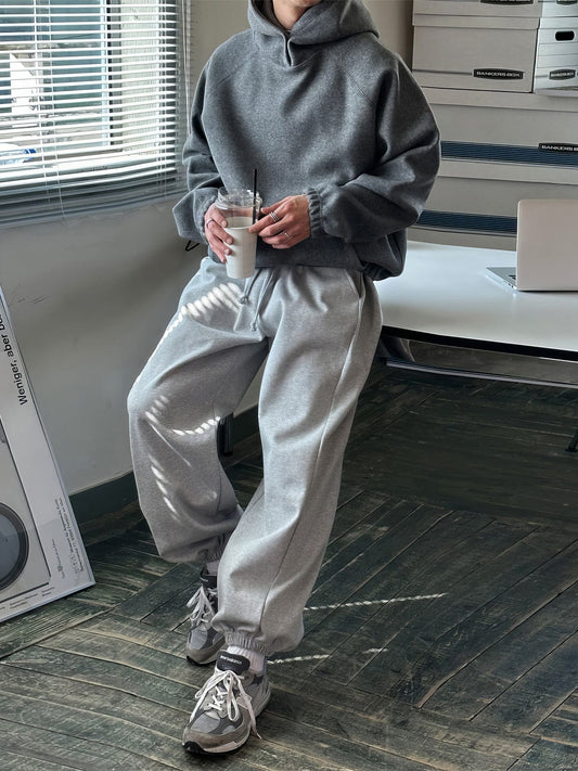 RT No. 12457 DARK GRAY HEAVY PULLOVER HOODIE