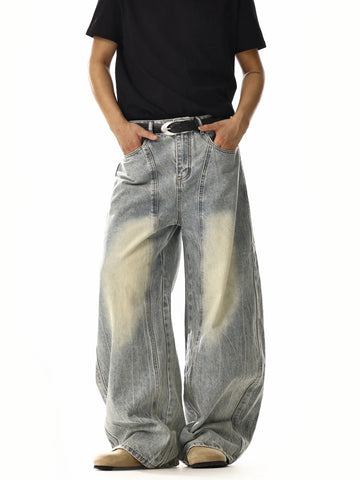 RT No. 18213 WASHED LIGHT BLUE DENIM JEANS