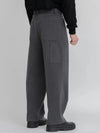 RT No. 12329 PLEATED FOLDED STRAIGHT CASUAL PANTS