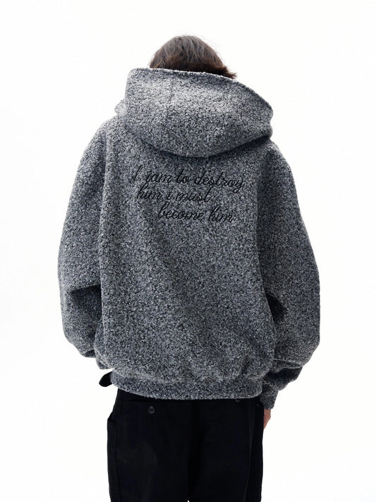 RT No. 32108 WOOLEN CURSIVE ZIP HEAVY JK