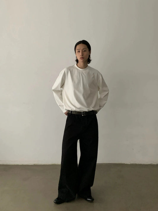 RT No. 29157 MAINICHI STRAIGHT DRAPE PANTS