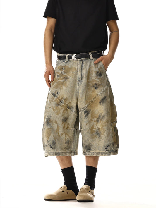 RT No. 18242 MUD LIGHT BROWN CARGO SHORTS