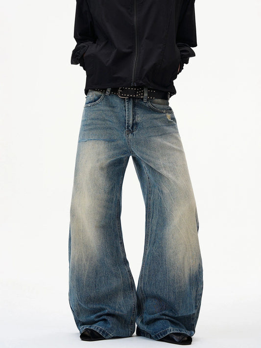 RT No. 32819 WASHED SCIMITAR DENIM JEANS