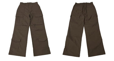 RT No. 10118 WIDE STRAIGHT CARGO PANTS