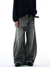 RT No. 32824 WHISKER WASH SCIMITAR DENIM JEANS