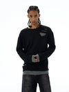 RT No. 19545 KNIT TWO-PIECE RIPPED LONGSLEEVE