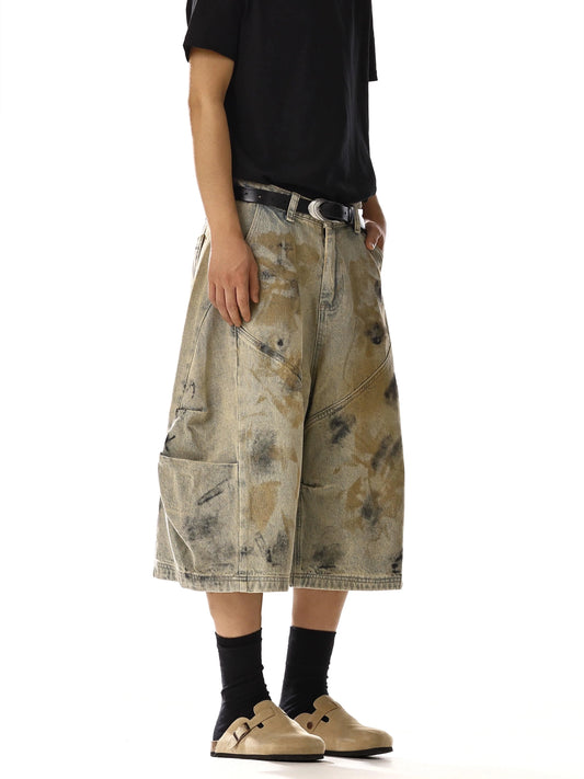RT No. 18242 MUD LIGHT BROWN CARGO SHORTS
