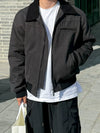 RT No. 32047 GRAY CONTRAST COLLAR JK