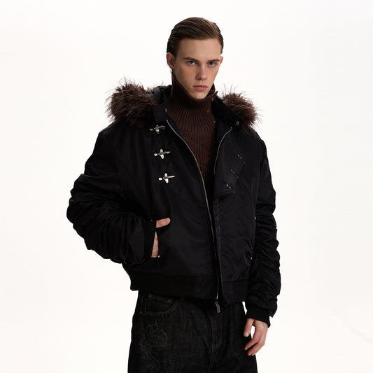 RT No. 55008 FUR KNIGHT BUCKLE INDUSTRIAL JACKET