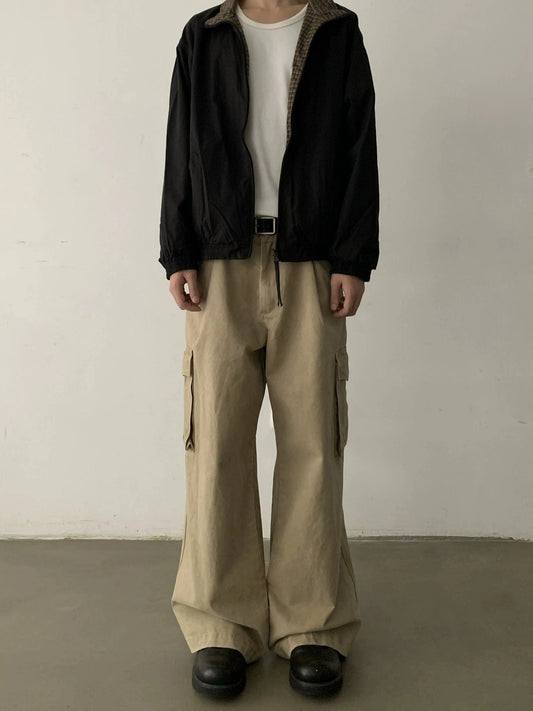 RT No. 29115 SILHOUETTE WIDE STRAIGHT CARGO PANTS