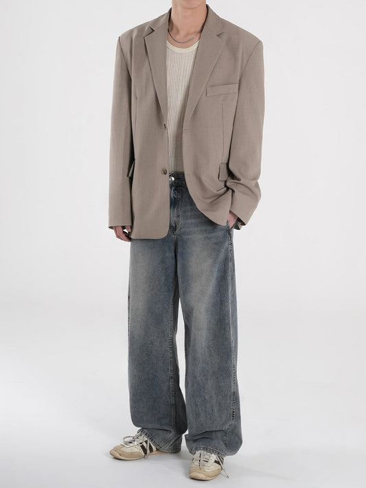 RT No. 12562 WASHED BLUE DENIM JEANS