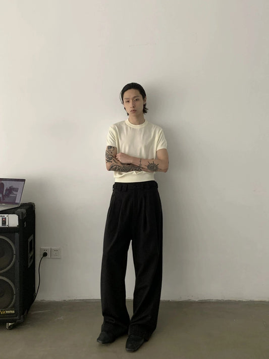 RT No. 19726 KNIT SOLID SHORT SLEEEVE